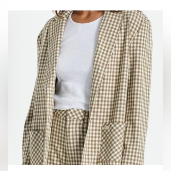 Brixton gingham blazer - Picture 2 of 12